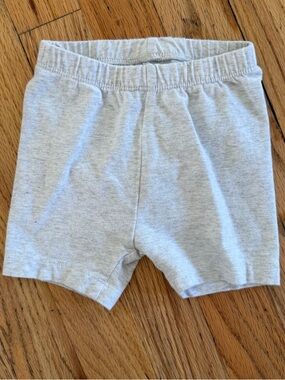 Old Navy Light Gray Stretch Cotton Kids Shorts